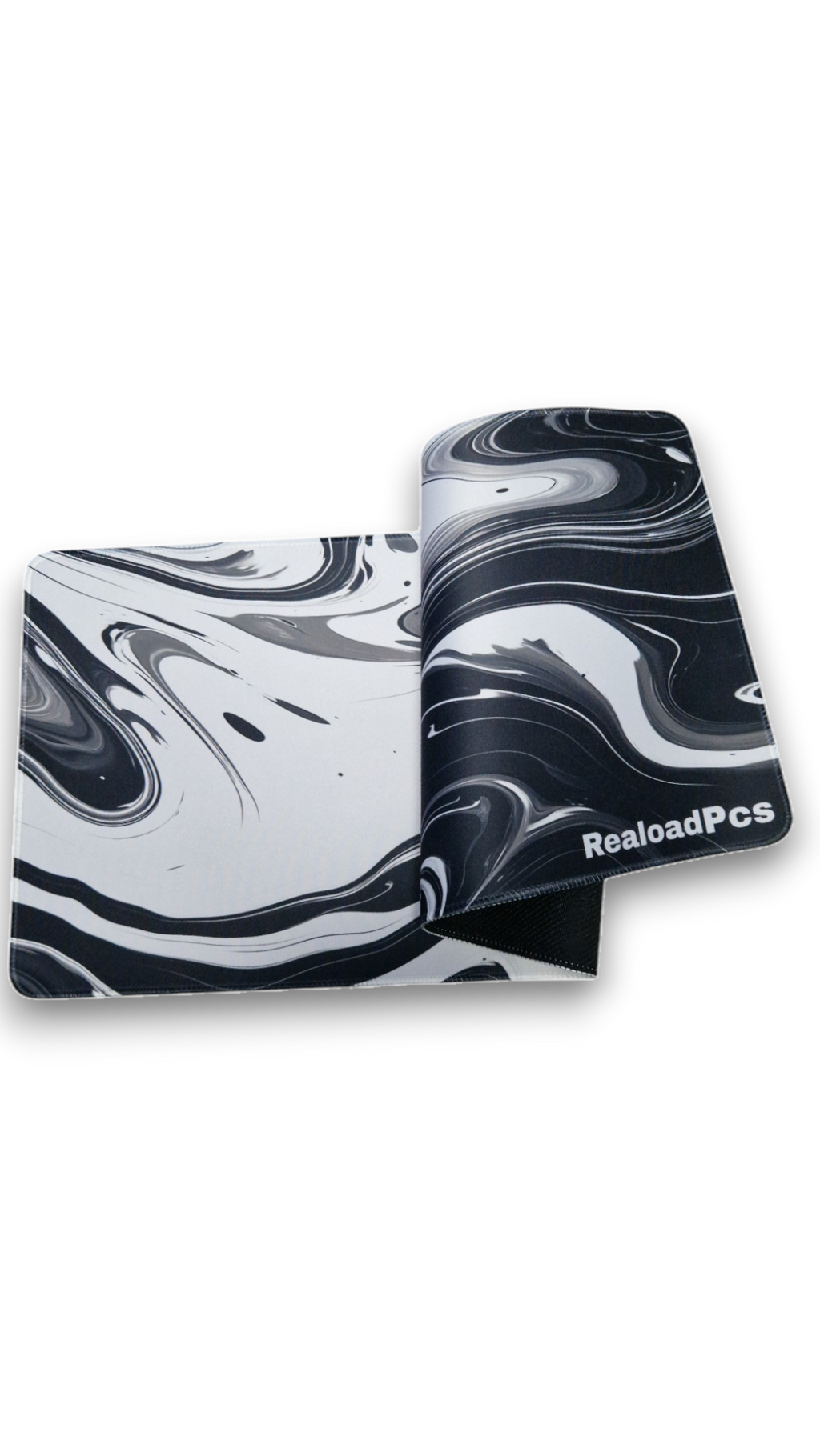 Reaload PCs Gradient Mousepad – Limited XL Edition Schwarz/Weiß