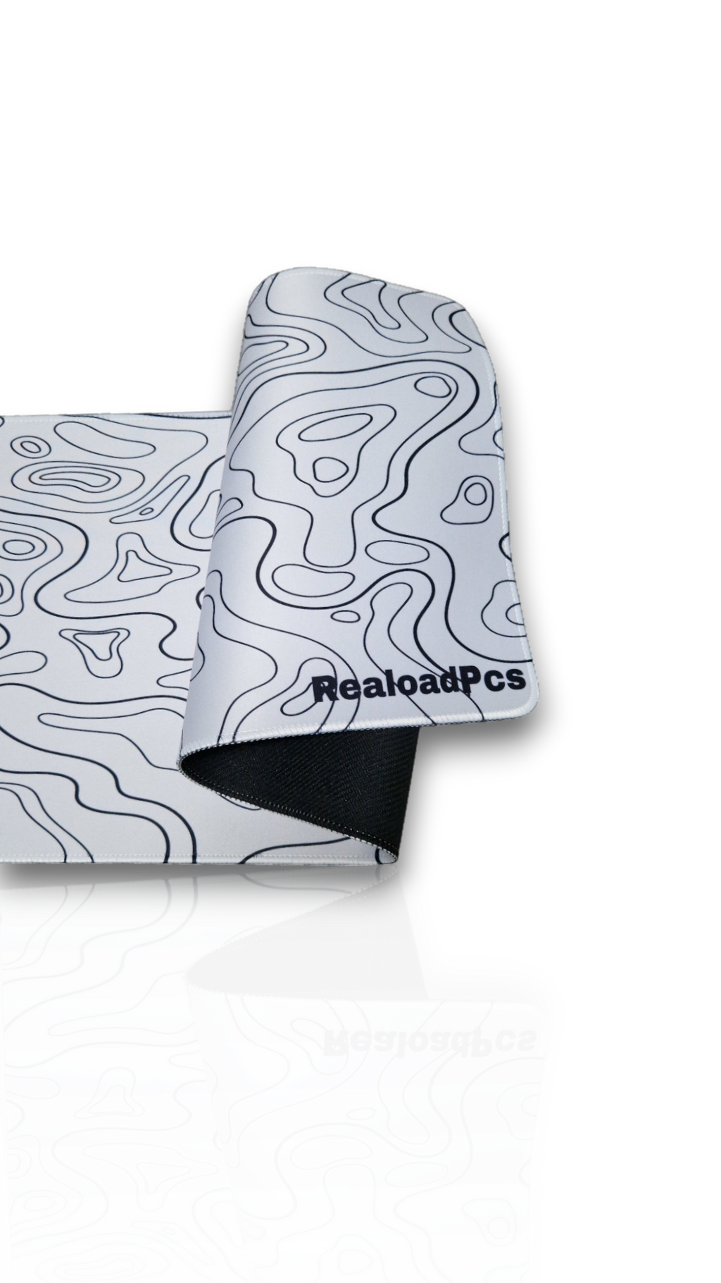 RealoadPCs Custom Mousepad – Premium XL Edition Weiß
